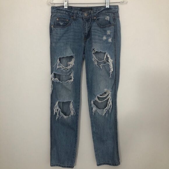 Aeropostale Size 0 Ripped and Distressed Jeans! - Picture 1 of 14
